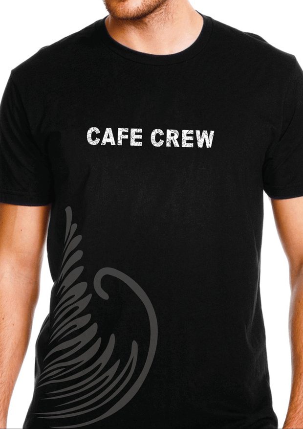 Black Cafe Crew T Shirt
